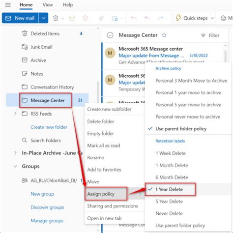 outlook email admin|User email settings .